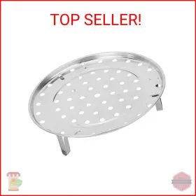 Agatige 880616002984 9.5in Steamer Rack Stainless Steel Canning Cooking Food Steaming Tray Stea