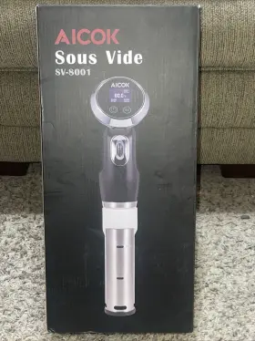 Sv-8001 Aicok Sous Vide Low Temperature Cooker 120v 1000w