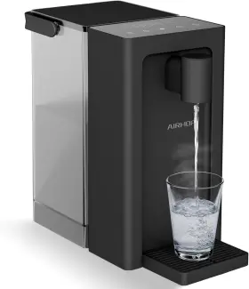 Ah-wd1 Airhop Instant Hot Water Dispenser Quick Heating Countertop Black