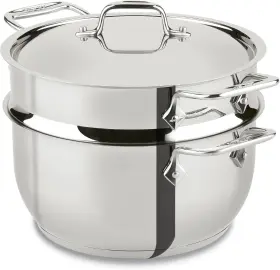 E414s564 All-clad 011644899806 5-quart Steamer Silver