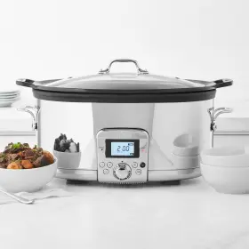 Sd800d51 All-clad Gourmet Plus Slow Cooker 7- Quart With All-in One Browning
