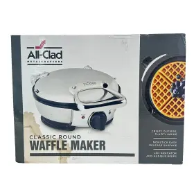 Wd700162 All-clad Classic Stainless Steel Round Waffle Maker #3