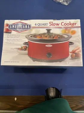Amc-sc4-r Americana New Classics 4-quart Slow Cooker