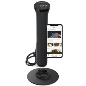 Anova Culinary 612415140013 Sous Vide Precision Cooker Nano 2.0 With Anchor Base Black