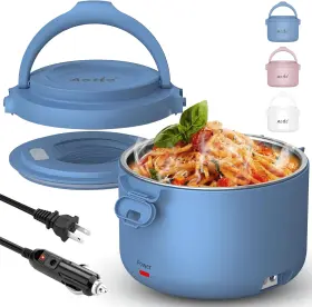 Dg310 Aotto Electric Lunch Box 32 Oz Portable Food Warmer Heater Blue