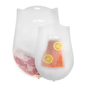 Applekoreliving 197644101672 Reusable Sous Vide Bags Set Of 2 Bpa Free X-large And