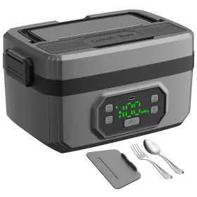 Aqb 758289456932 Cordless Electric Lunch Box For Adults 24000mah Normal Gray
