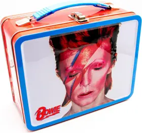 48209 Aquarius David Bowie Aladdin Sane Fun Box - Sturdy Tin Storage With White