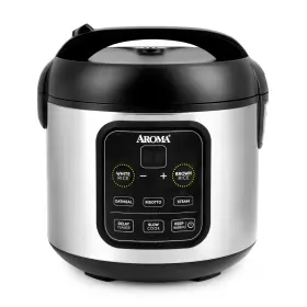 Arc-966bd Aroma 021241909945 Digital Slow Rice / Grain 8-cup Cooked Black Superb