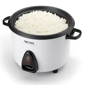 Arc-360-ngp Aroma 20-cup Pot-style Rice Cooker And Food Steamer White