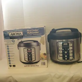 2854100 Aroma Housewares Professional Plusmulitcooker Rice Cooker Slow Steamer 11-193 2854100 Aroma Housewares Professional Plusmulitcooker Rice Cooker Slow Steamer 11-193