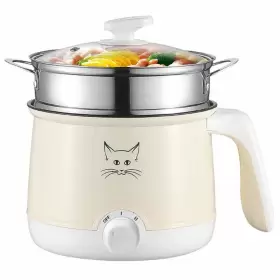 Avkobow 774388872374 Hot Pot Electric For Raman Soup Noodles Steak Oatmeal Rapid Mini Cooker W
