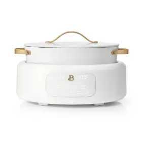 Beautful 826705637569 6-quart Electric Multi-cooker Lightweight Pot 7 Presets Oven-safe Lid Vessel