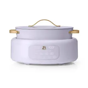 19538 Beautiful Big Sale 10 In 1 6 Quart Electric Multi-cooker Lavender Freeshipping
