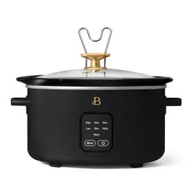 19622 Beautiful 10 In 1 6 Quart Electric Multi-cooker Cornflower Black By Drew Barrymore
