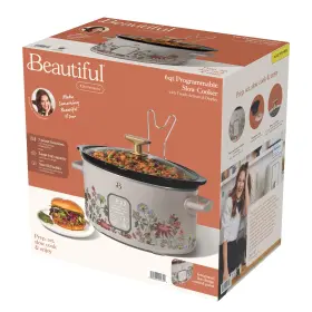 29074 Beautiful 6 Quart Slow Cooker Easy Touch Display By Drew Barrymore