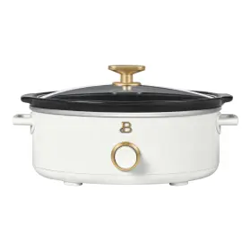 29382 Beautiful 2.5 Quart Dip And Serve Manual Slow Cooker Shallow Wide Design Three