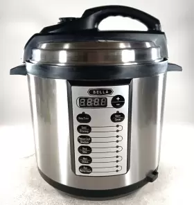 14595 Bella 10-in-1 Multi-use Programmable Pressure Cooker Slow Rice 8qt 14595 Bella 10-in-1 Multi-use Programmable Pressure Cooker Slow Rice 8qt