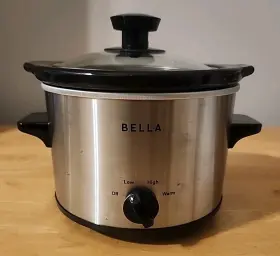 Wj-1500 Bella 17813 Basics 1.5 Quart Slow Cooker With Lid Guc Tested-works