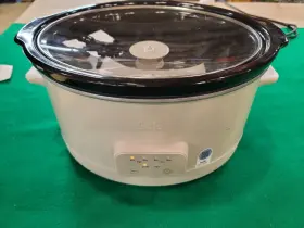 22990a1 Bella Slow Cooker 5 Quart - White