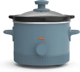 35169 Bella Crock-pot 4.5 Quart Slow Cooker Ponderosa Green Ceramic Stoneware 3 Settings