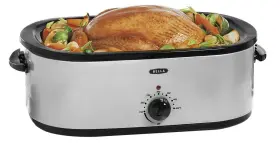 F-450 Bella 829486134258 Nib 18 Quart Roaster Up To 22lb Turkey 150 F #2