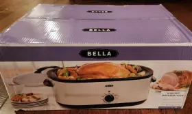 F-450 Bella 829486134258 Nib 18 Quart Roaster Up To 22lb Turkey 150 F