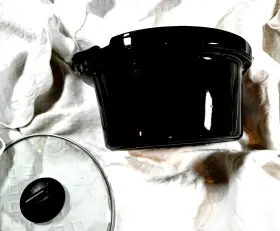 Bella 829486144844 Single Inch Pot And Lid Replacement Parts For The Triple Slow Cooker