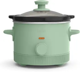 Bella 829486352300 1.5 Quart Slow Cooker With 3 Heat Manual Control Ceramic Nonstick Coating D