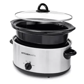 88264025 Bella Kitchensmith By 6 Quart Manual Slow Cooker - Stainless Steel #2