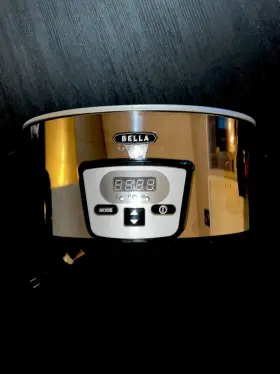 Md-td50l Bella 5 Quart Programmable Stainless Steel Color Slow Cooker Crockpot With Ceramic Pot #2