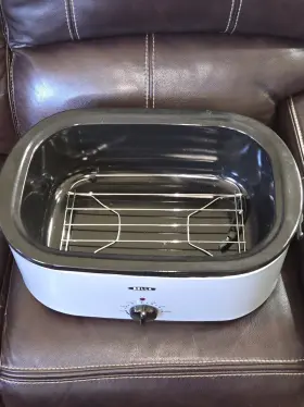 Yoro-18 Bella Bell 18 Quart Roaster Oven #3