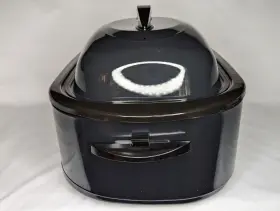 Yoro-18n-l Bella 18 Quart Roaster Oven Electric Buffet Roasting Turkey Rack 150 F-450 F #2