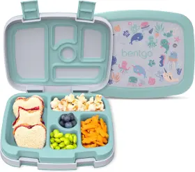 5-compartment Bentgo 810115630524 Kids Prints Leak-proof Bento-style Lunch Sea Life