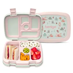 5-compartment Bentgo 810115630548 Kids Prints Leak-proof Mediana Nature Adventure