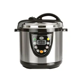 Berghoff 666945544797 Pressure Cooker 6.3- Quart - Black Silver One Size