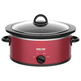 Im-465r-cp Better Chef 3 Quart Slow Cooker Oval Removable Stoneware Crock Im-465r