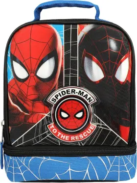 C48lxwusm00pp00 Bioworld Marvel Comic Book Superhero Spiderman Kids Lunch Box For Boys C48lxwusm00pp00 Bioworld Marvel Comic Book Superhero Spiderman Kids Lunch Box For Boys