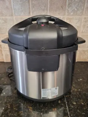 B01lzza5s4 Black Decker And 6 Quart Pressure Cooker Stainless Steel Multi-cooker Pr100 #3