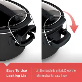 Scd4007 Black Decker 7-quart Slow Cooker Chalkboard Exterior Locking Lid 3 H #3 Scd4007 Black Decker 7-quart Slow Cooker Chalkboard Exterior Locking Lid 3 H #3