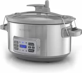 Scd7007ssd Black Decker 7- Quart Digital Slow Cooker Temperature Probe Sous-vide Locking Li