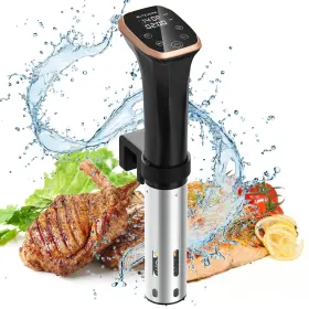 Bh-pf-1 Blitzhome 695845519482 Sous Vide Cooker Ipx7 Waterproof Compact Machine Pro With Recipes