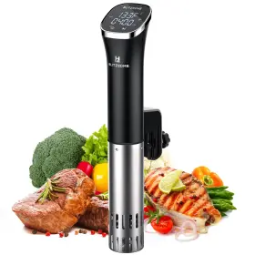 Bh-pc-1 Blitzhome Sous Vide Cooker Compact Machine 1000w With Recipes Accurate Temp