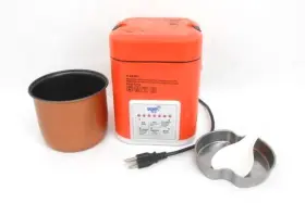 Cfxb15-523 Boma Mini Cooker Model Orange Cooking 200 Watt 6 Cup 1.5 Liter
