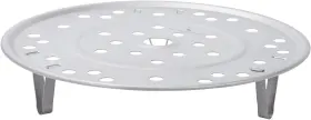 30p-dfb-08f Boundless Voyage 6.7in Titanium Steamer Holder With One Size Silver