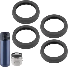 G18206 Boxob 4pcs Stopper Gasket Replacement For Zojirushi Stainless Steel Large Black G18206 Boxob 4pcs Stopper Gasket Replacement For Zojirushi Stainless Steel Large Black
