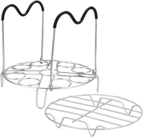 Brand Hosimay 714453348724 Steamer Cooling Rack Trivet Accessory Set Include 9-holes Egg