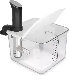 Branded 705353913372 Sous Vide Container 12 Quart Collapsible Hinged Lid For Anova Cooker New