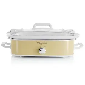 3-temperature Branded 985122033m 3.5 Quart Casserole Slow Cooker With Settings In Cream