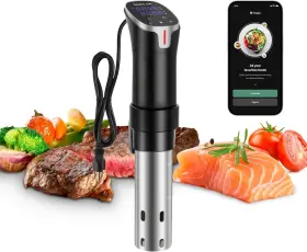 Hsv2401 Branded Anova Culinary Sous Vide Precision Cooker Pro 1100 Watts Black And Silver